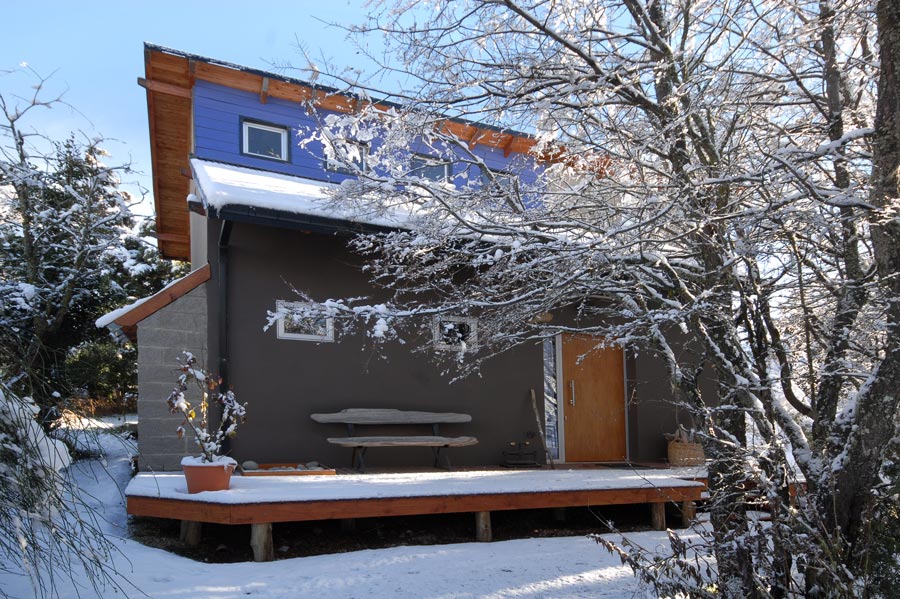 Casa arrayanes - Alquiler bariloche rental - Exterior nevado